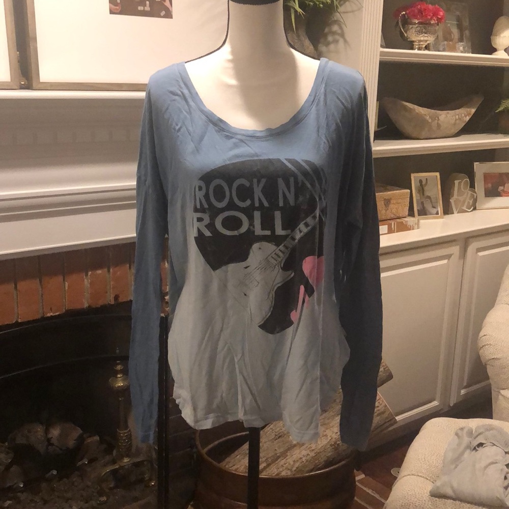 Long sleeve super soft Rockn’ Roll Tee